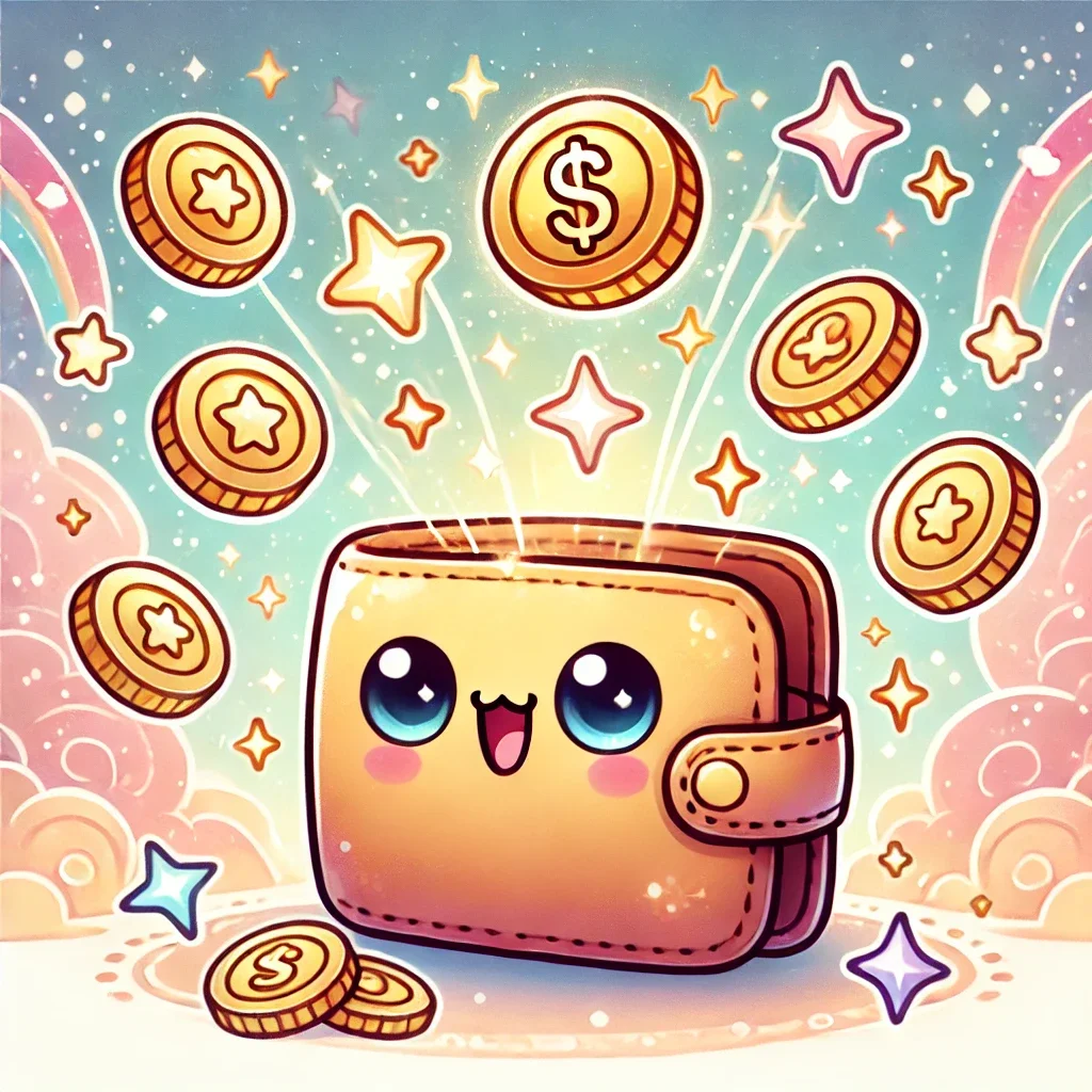 あなたの財布が語る！金運バイオリズム診断イメージ