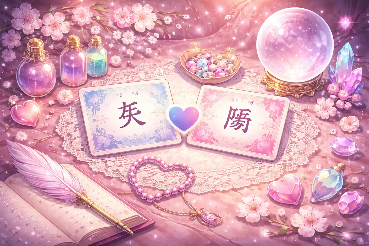 名前で相性占いイメージ